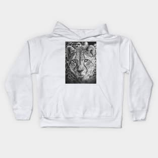 African Cheetah Kids Hoodie